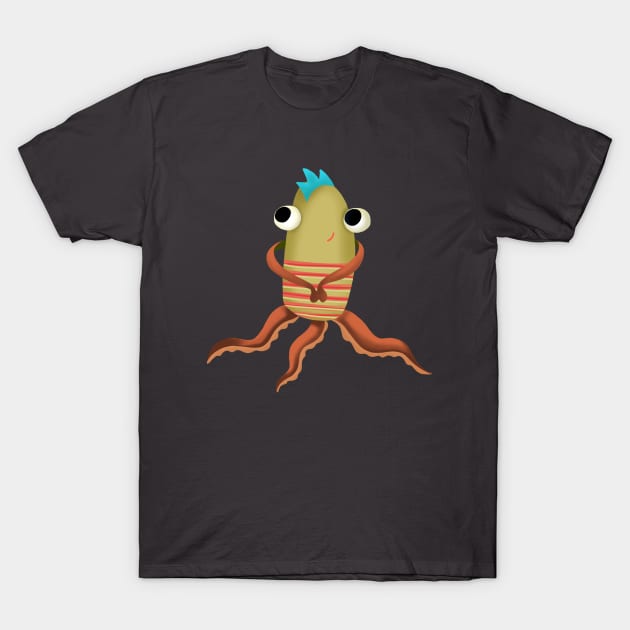 The Octo Tom T-Shirt by wildrvdesigns